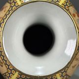  Bình Pháp Lam hoa điểu sưu tầm BKCECN-9882 