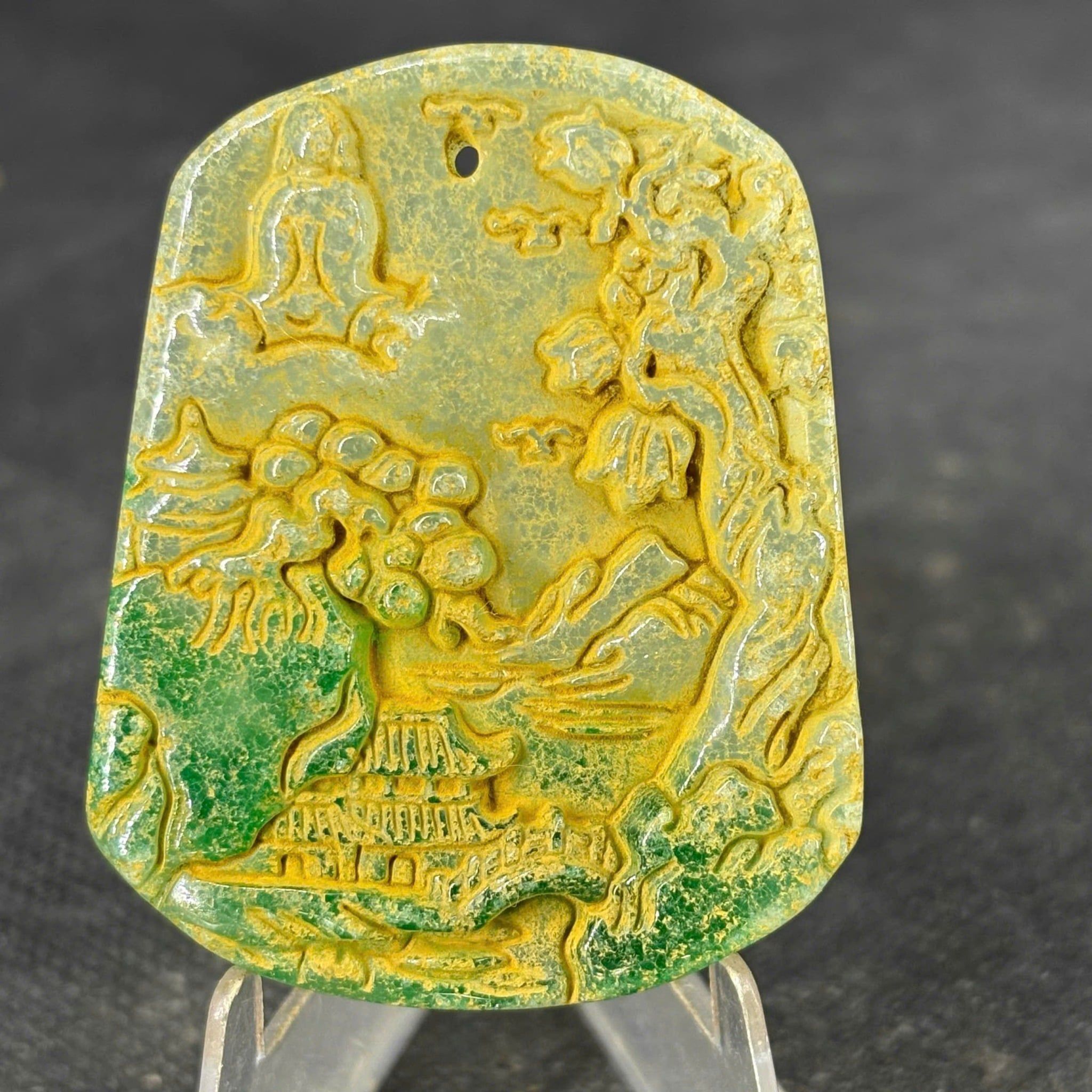  Mặt ngọc Phỉ Thuý sưu tầm BKSTCN-9570 