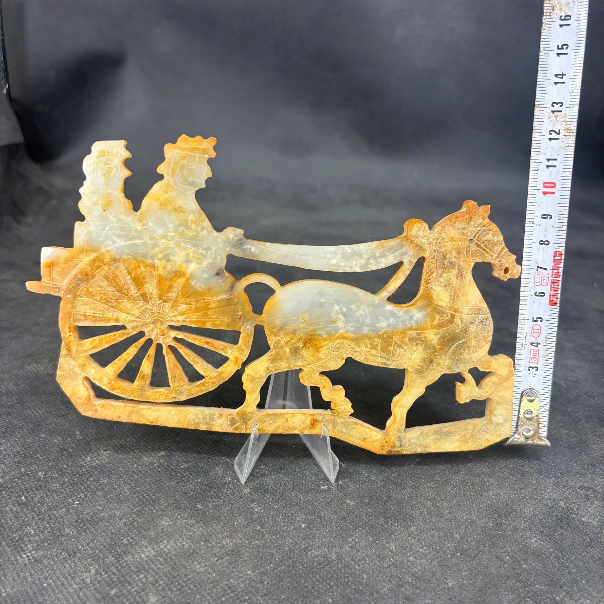  Phù điêu ngọc sưu tầm BKSTCN-9576 