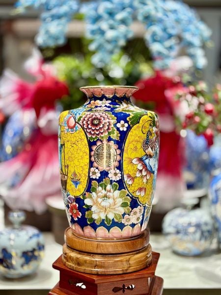  Bình gốm cắm hoa dáng Thạp BKCECN-9934 