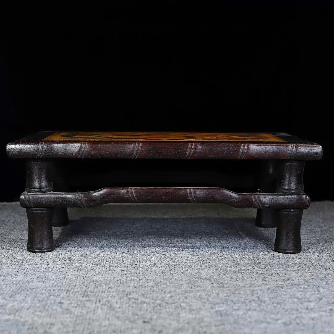  Khay trà Song Long chầu Nguyệt BKWOCN-9240 