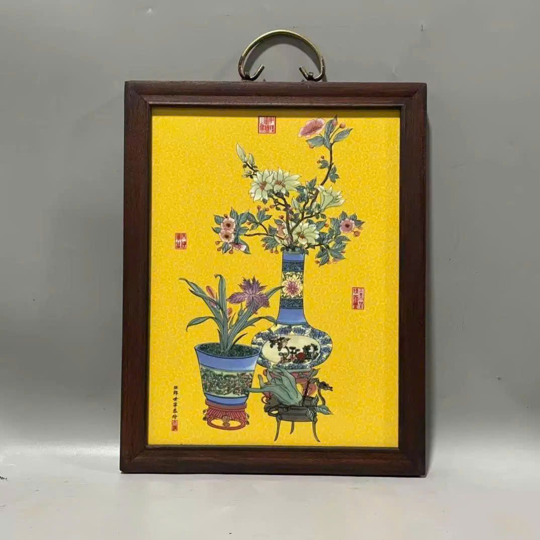  Tranh Tết Hoa Khai Phú Quý BKWOCN-9243 