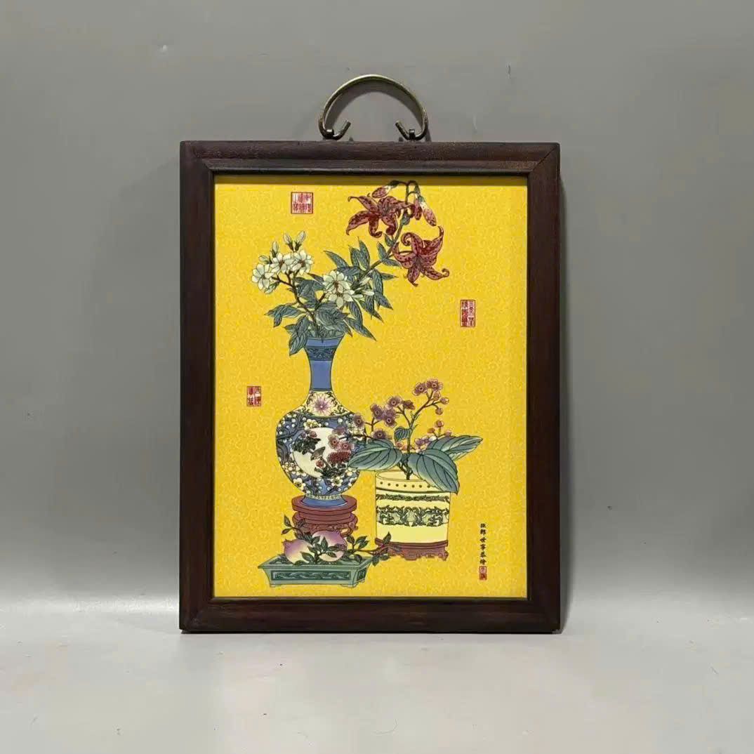  Tranh Tết Hoa Khai Phú Quý BKWOCN-9243 