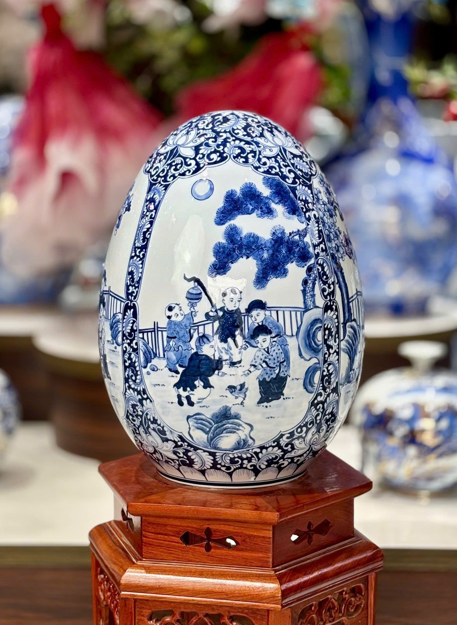  Trứng tài lộc Bát Tràng BKCECN-9945 