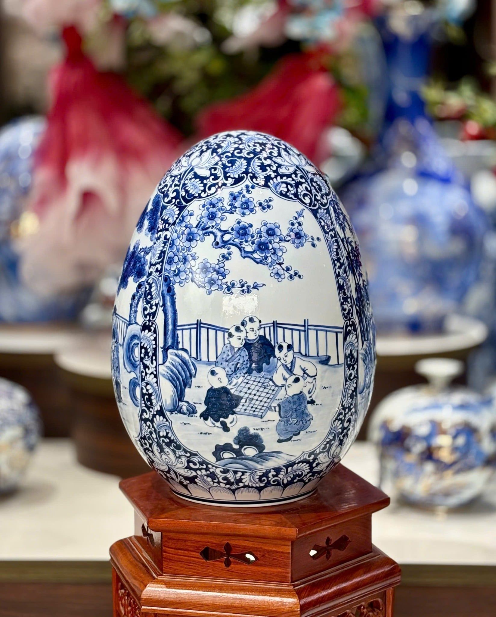  Trứng tài lộc Bát Tràng BKCECN-9945 