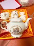  Bộ ấm chén Công An Nhân Dân gốm sứ Bát Tràng BKCECN-9957 