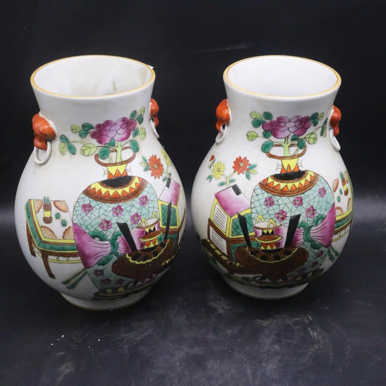  Cặp bình Tàu sưu tầm BKCECN-9983 