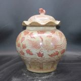  Hũ Lá sen vẽ Phượng BKCECN-9984 