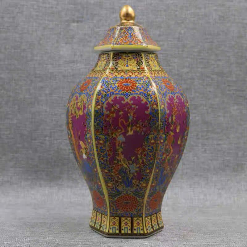  Choé hoa gấm pháp lam BKCECN-9987 