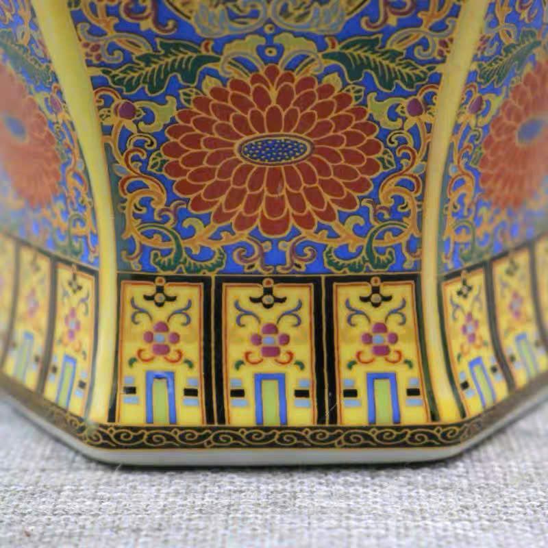  Choé hoa gấm pháp lam BKCECN-9987 