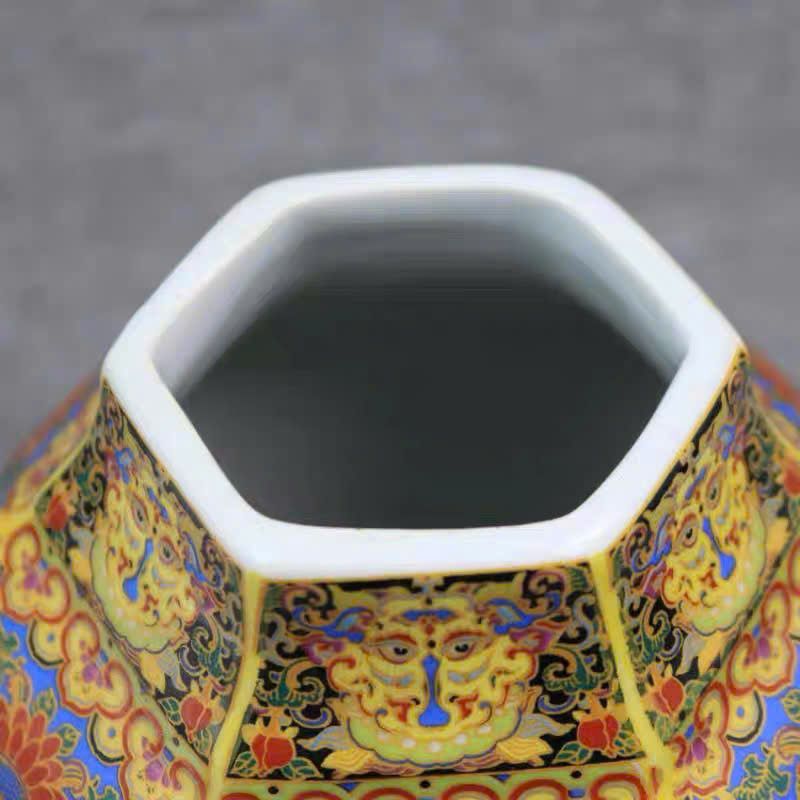  Choé hoa gấm pháp lam BKCECN-9987 