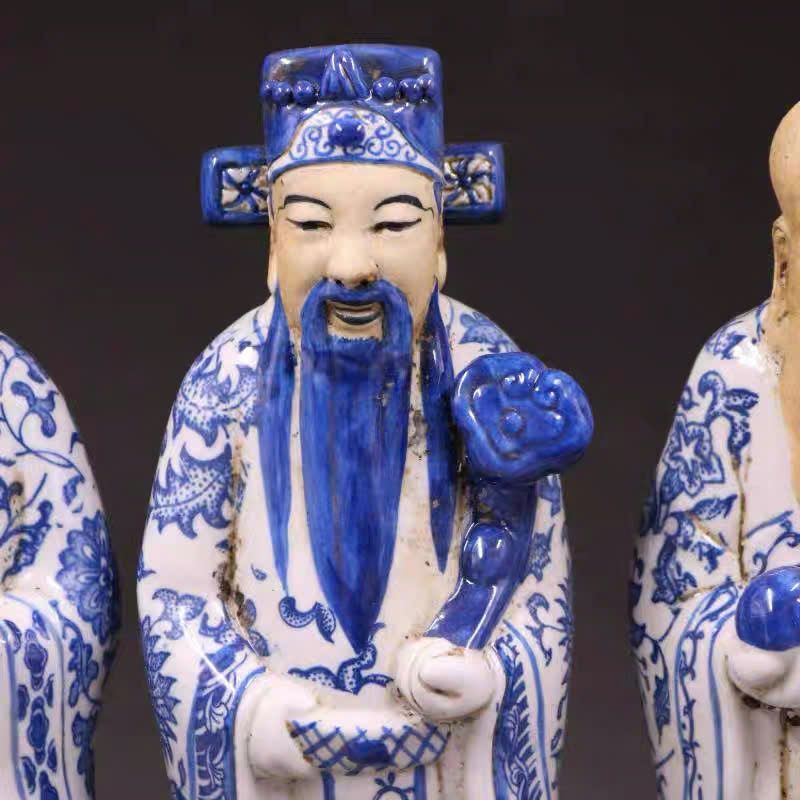  Bộ Tam Đa sứ xanh BKCECN-10018 