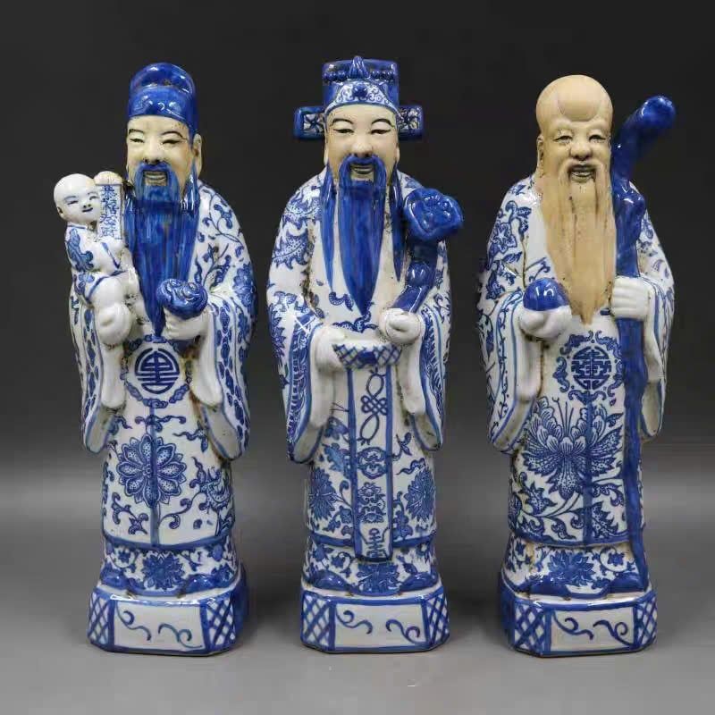  Bộ Tam Đa sứ xanh BKCECN-10018 