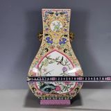  Bình Pháp Lam hoa điểu sưu tầm BKCECN-10000 