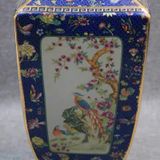  Bình Pháp Lam hoa điểu BKCECN-10007 