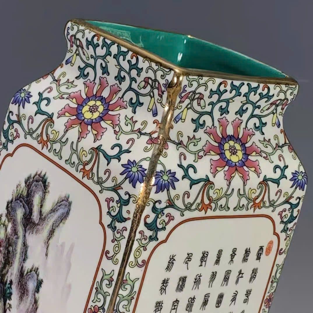  Bình Sưu tầm Gấm hoa BKCECN-10010 