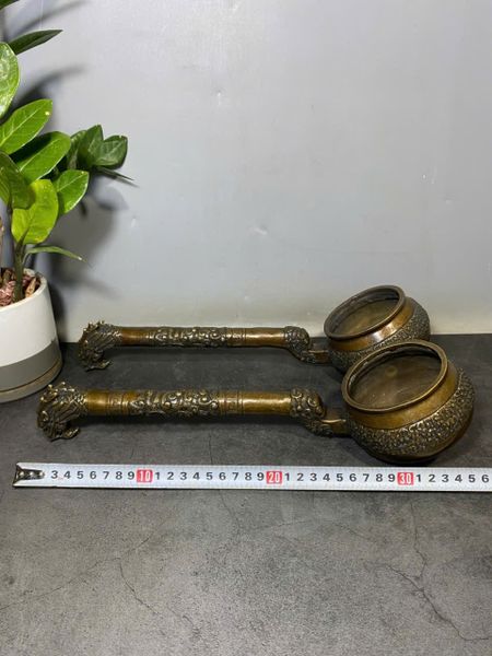  Cặp gáo đồng cũ BKMECN-9651 