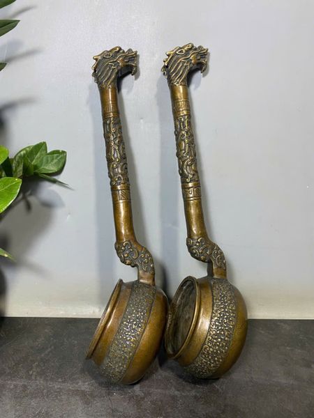  Cặp gáo đồng cũ BKMECN-9651 