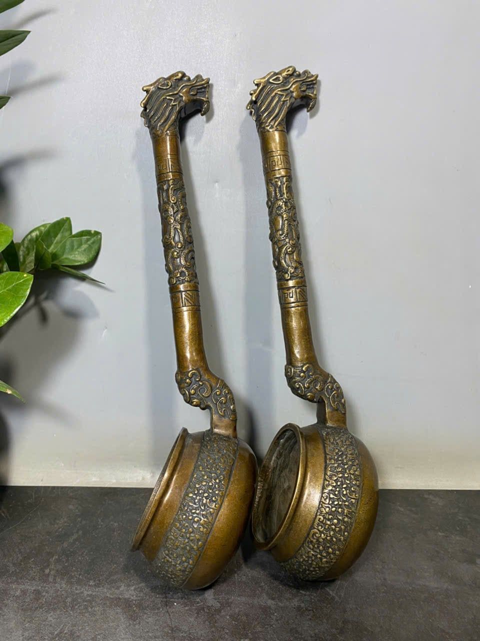  Cặp gáo đồng cũ BKMECN-9651 