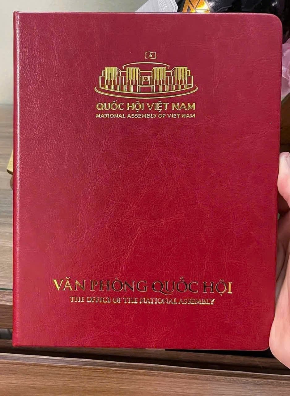  Sổ in da văn phòng Quốc hội 