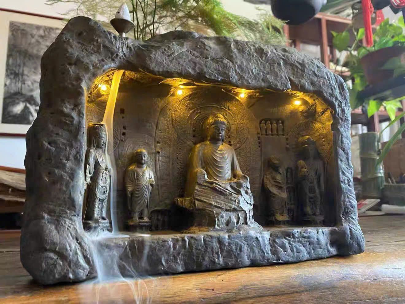  Tượng Phật trong hang đá Long Môn BKMECN-9657 