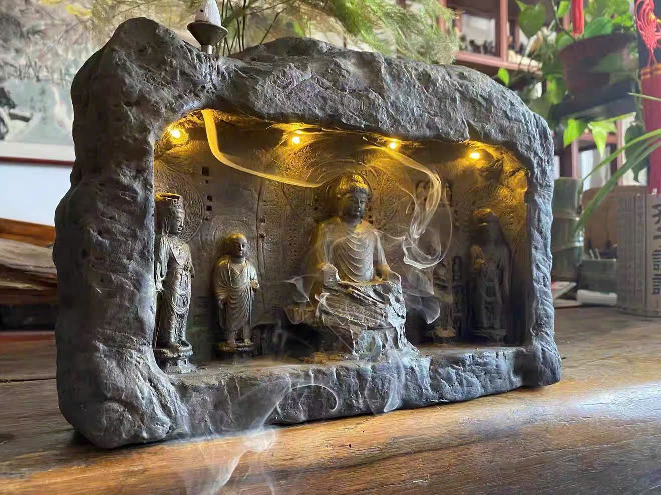  Tượng Phật trong hang đá Long Môn BKMECN-9657 