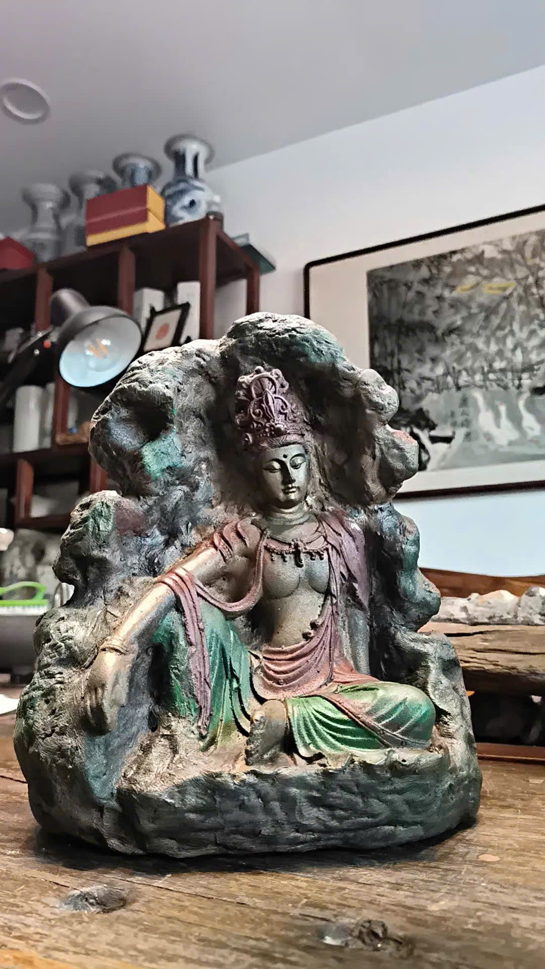  Tượng Phật sưu tầm BKMECN-9663 