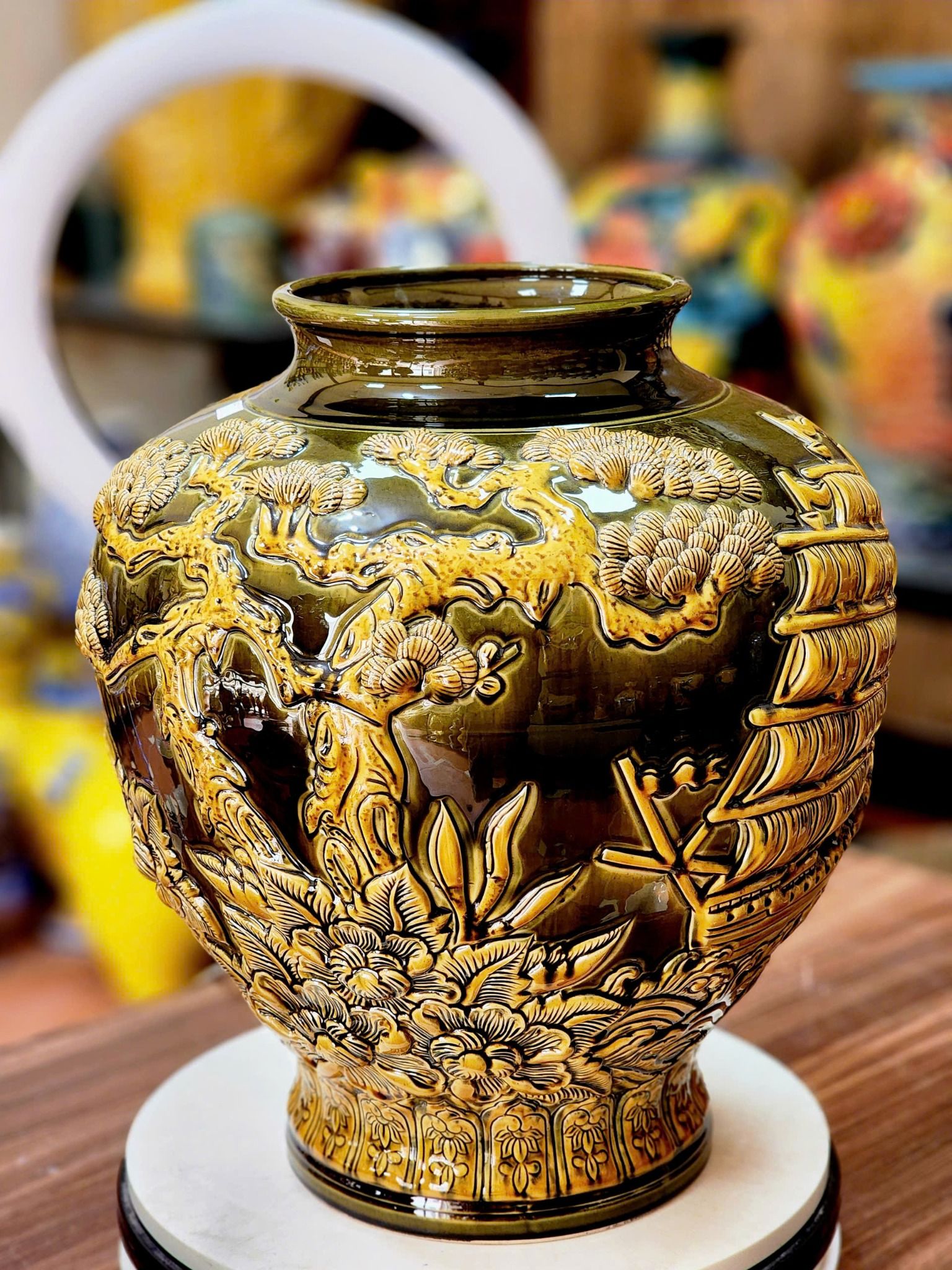  Chum gióng khắc thuận buồm xuôi gió BKCECN-10046 