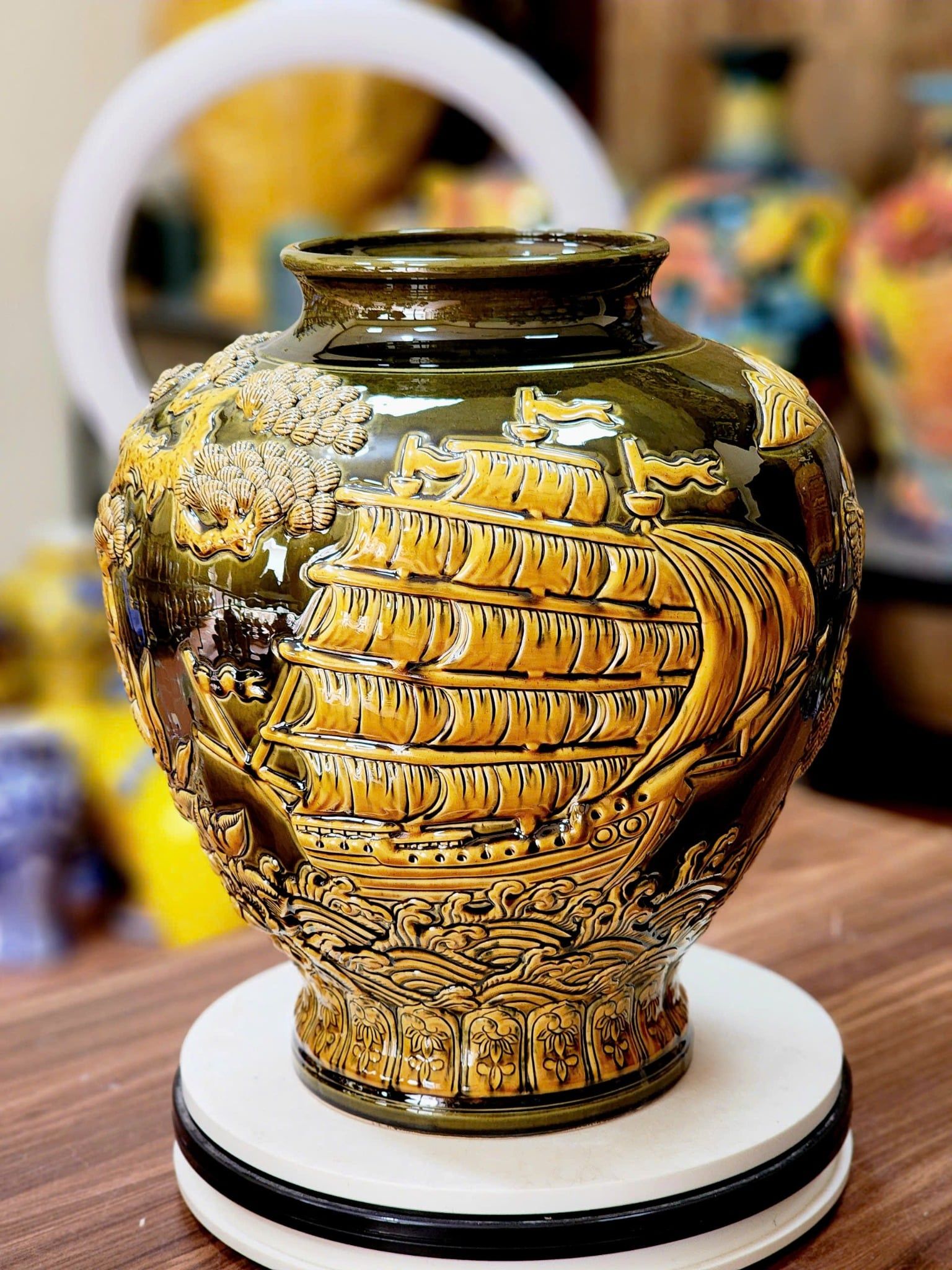  Chum gióng khắc thuận buồm xuôi gió BKCECN-10046 