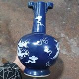 Bình Rồng men xanh trắng BKCECN-10049 