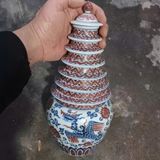  Bình Tháp Hoạ Phượng văn sưu tầm BKCECN-10051 