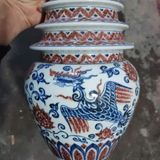  Bình Tháp Hoạ Phượng văn sưu tầm BKCECN-10051 