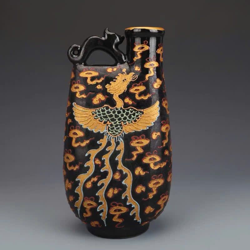  Bình Phượng Hoàng vẽ vàng BKCECN-10058 