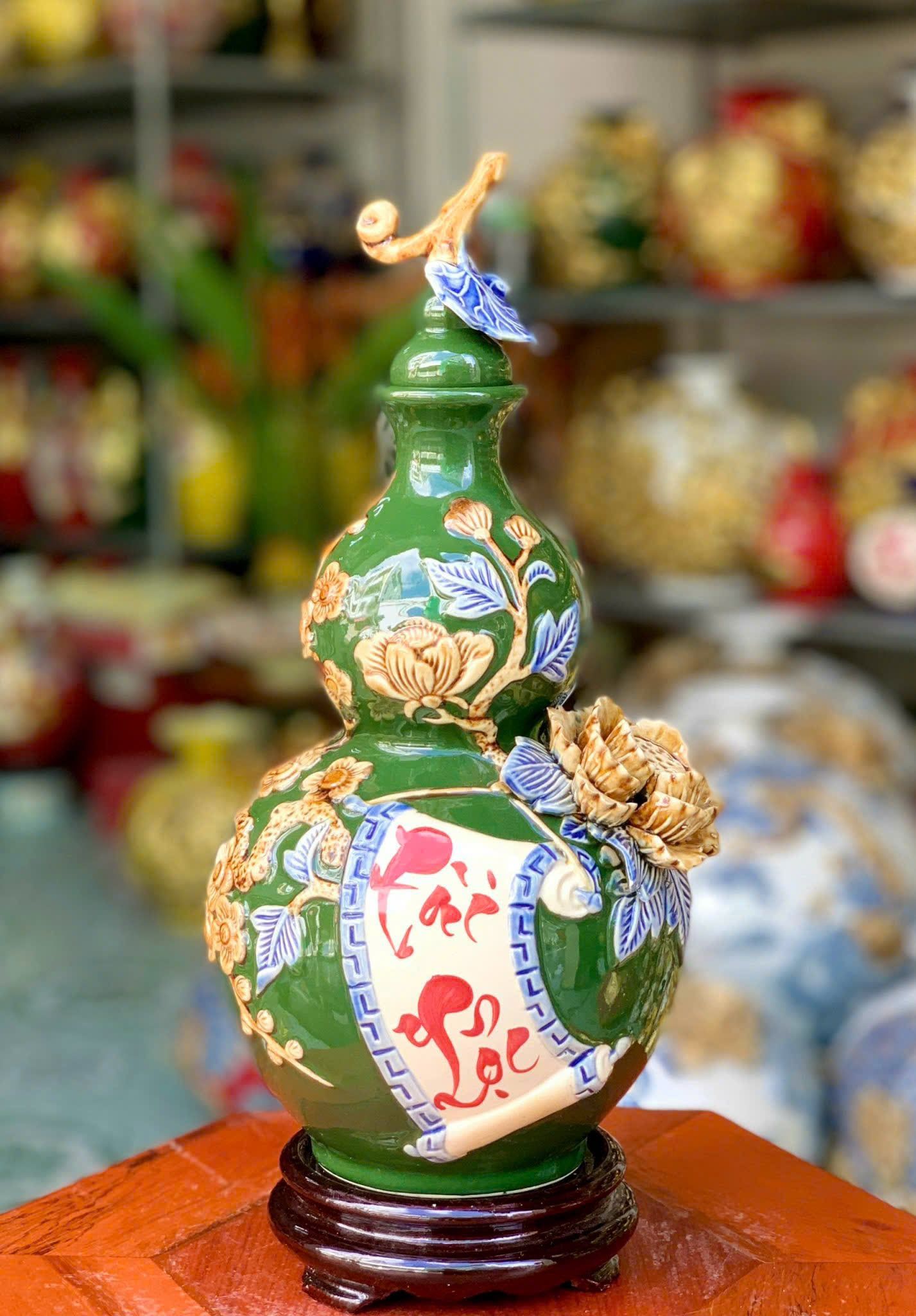  Hồ lô gốm sứ BKCECN-10098 