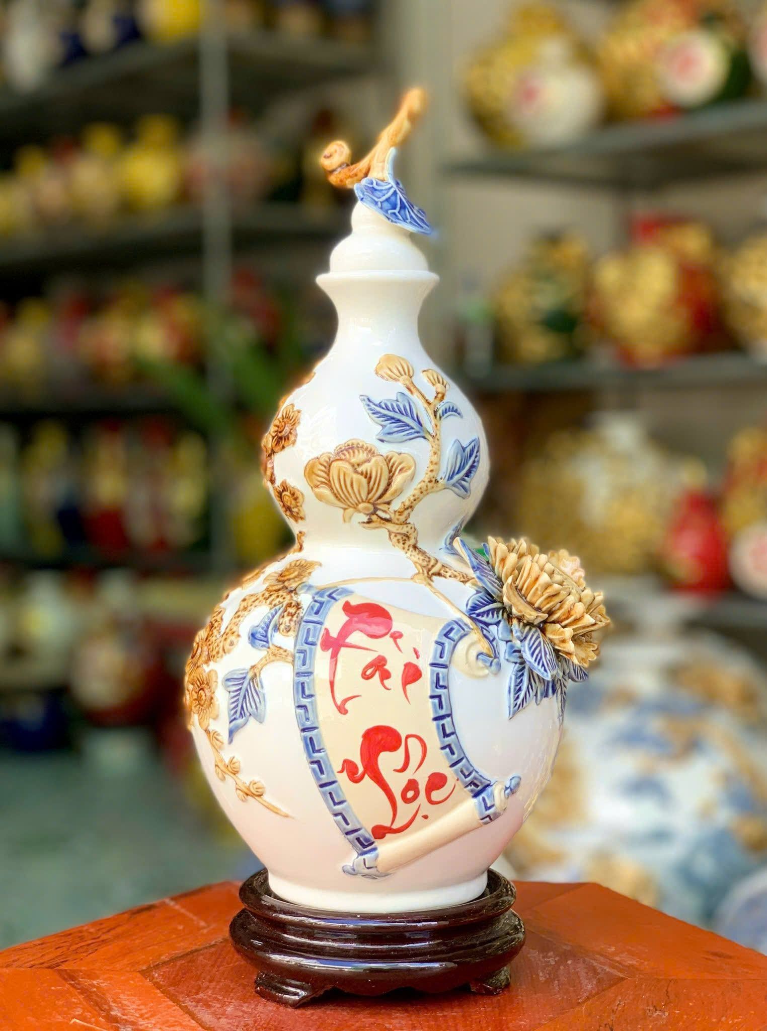  Hồ lô gốm sứ BKCECN-10098 