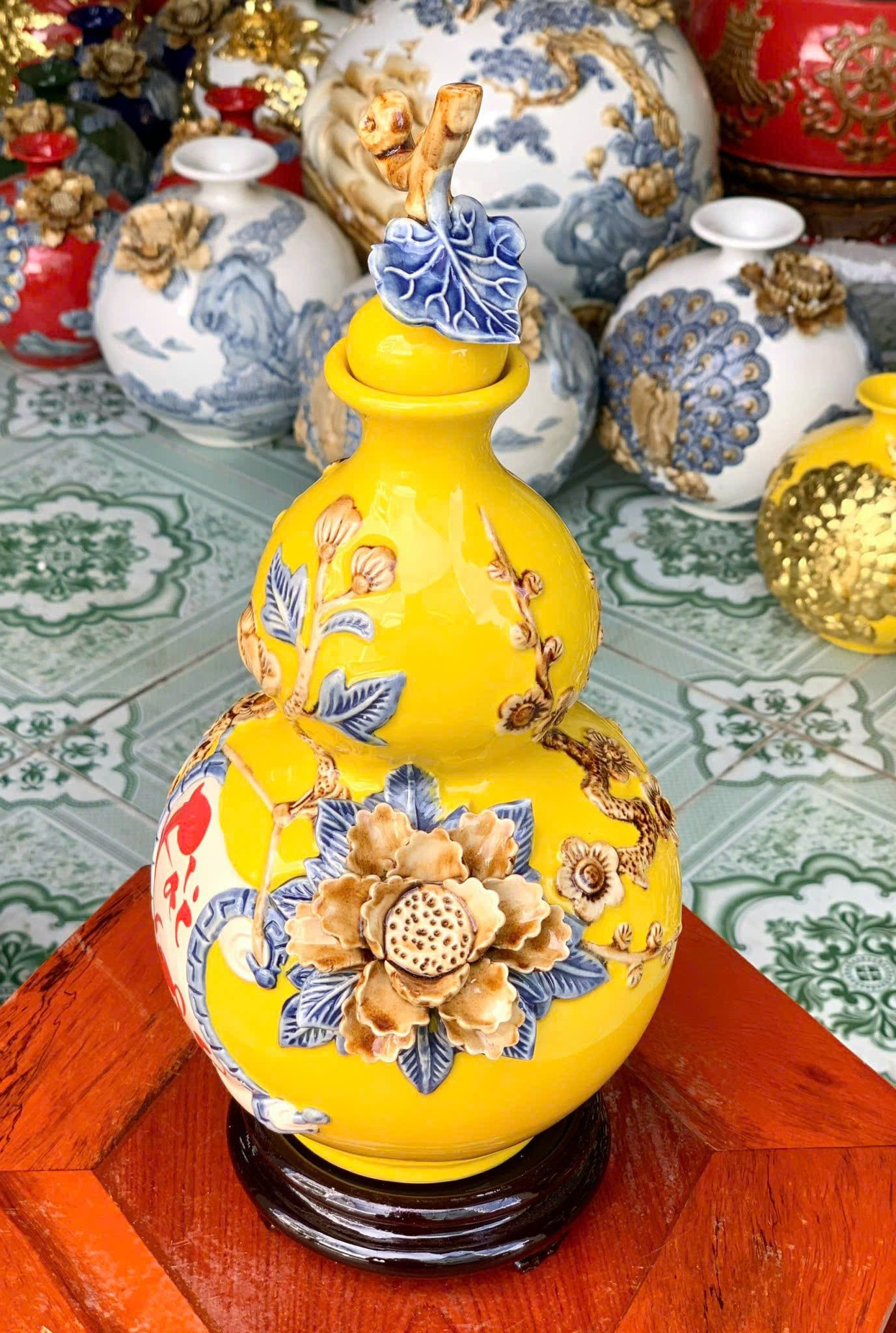  Hồ lô gốm sứ BKCECN-10098 