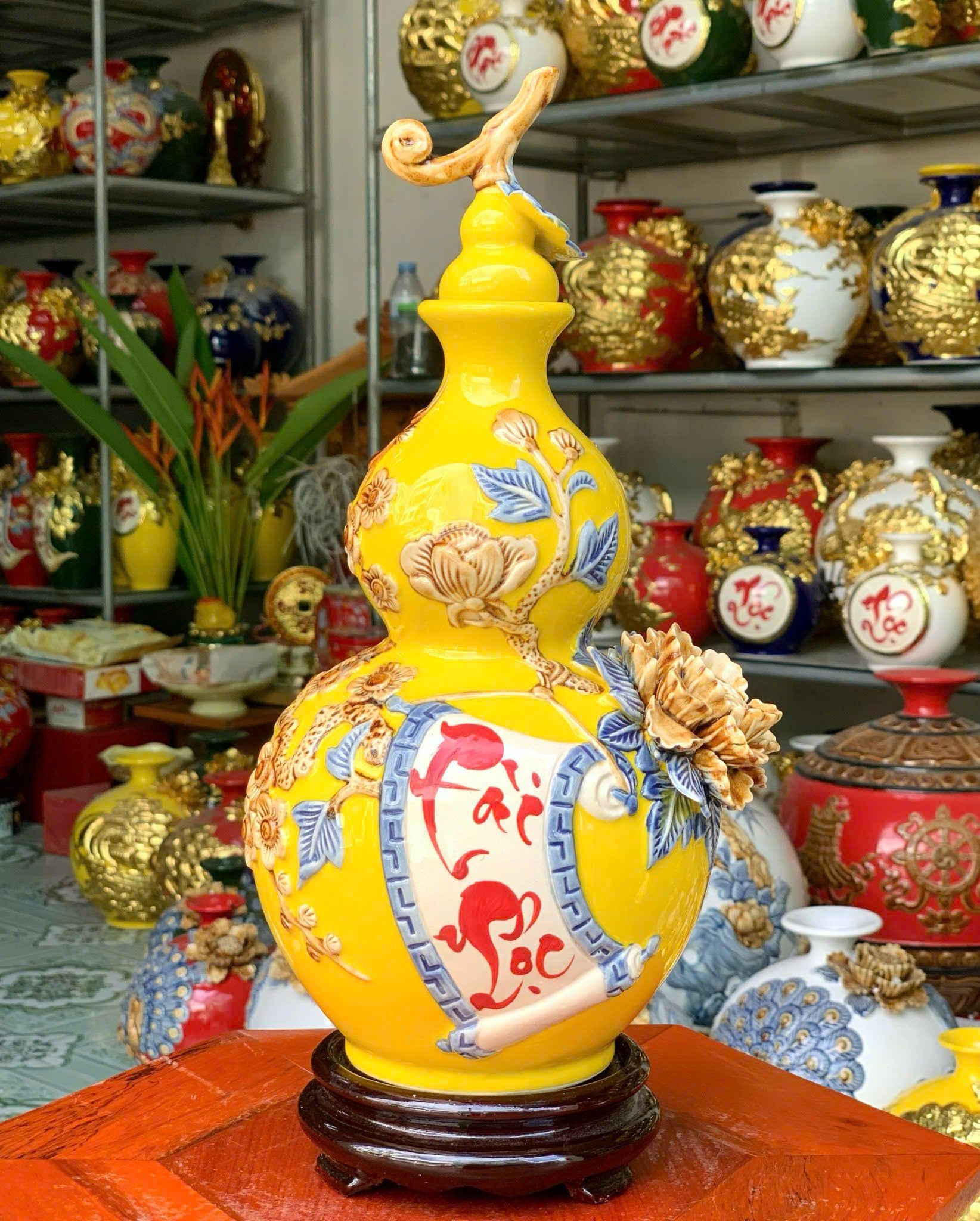  Hồ lô gốm sứ BKCECN-10098 