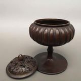  Lư đồng cũ chân cao sưu tầm BKMECN-9688 