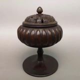  Lư đồng cũ chân cao sưu tầm BKMECN-9688 