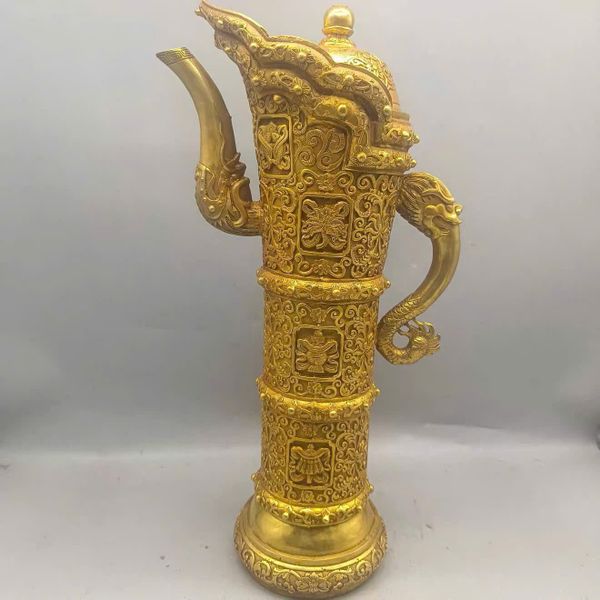  Bình trà đồng xưa BKMECN-9690 