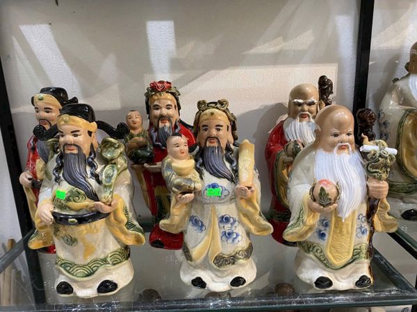  Bộ Tam Đa gốm Phúc Lộc Thọ BKCECN-10115 