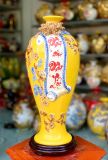  Bình gốm Mai Bình – Phát Tài Phát Lộc Bát Tràng BKCECN-10132 