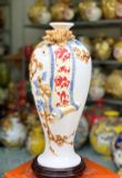 Bình gốm Mai Bình – Phát Tài Phát Lộc Bát Tràng BKCECN-10132 