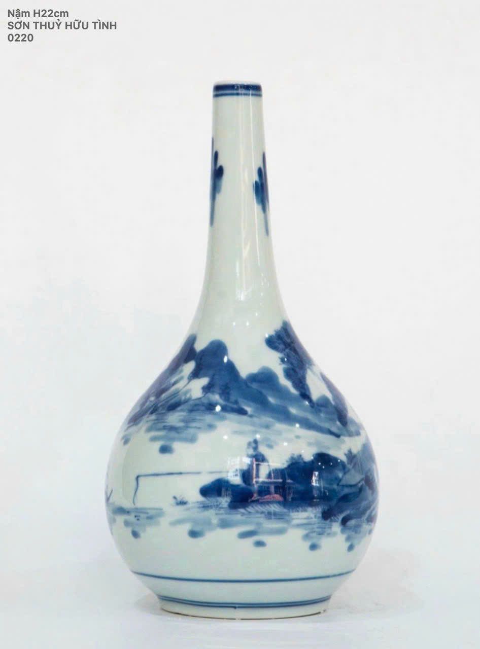  Nậm rượu Bát Tràng BKCECN-10117 