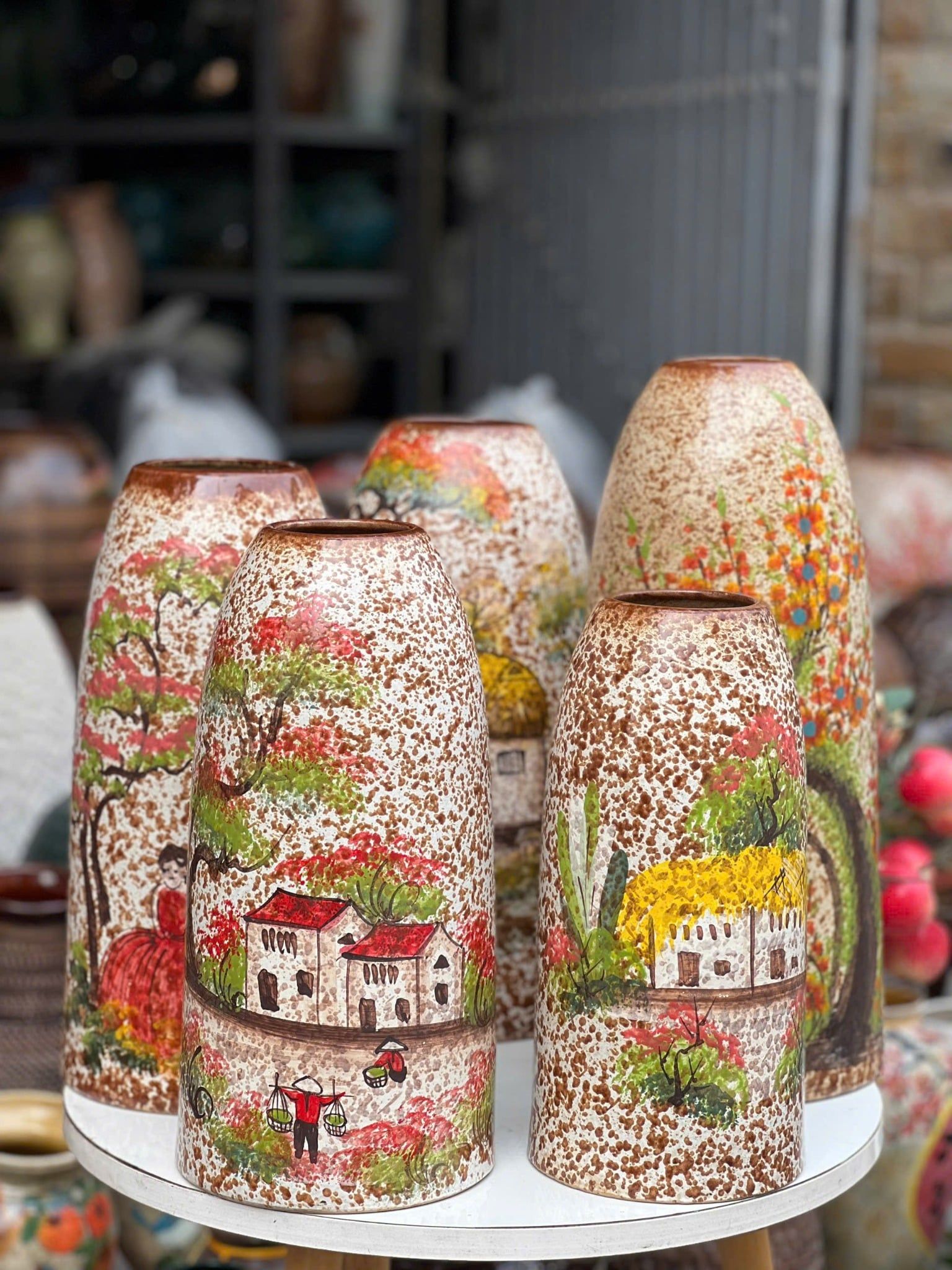  Lọ chuông thon cắm hoa Tết BKCECN-10144 