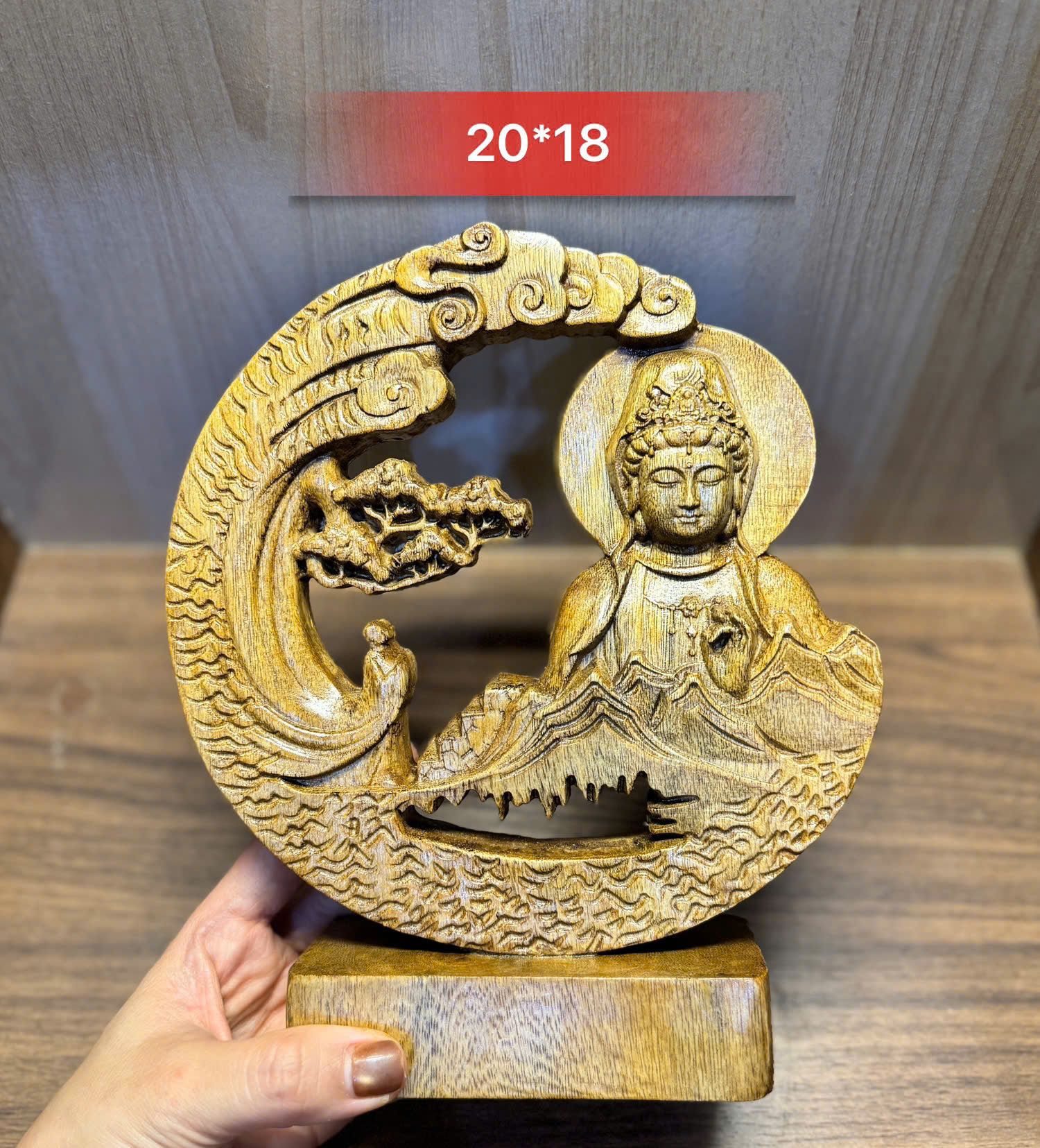  Tượng Phật trầm hương Quảng Nam BKWOCN-9281 