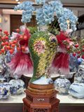  Bảo bình họa tiết Công – Hoa Bát Tràng BKCECN-10193 