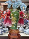  Bảo bình họa tiết Công – Hoa Bát Tràng BKCECN-10193 