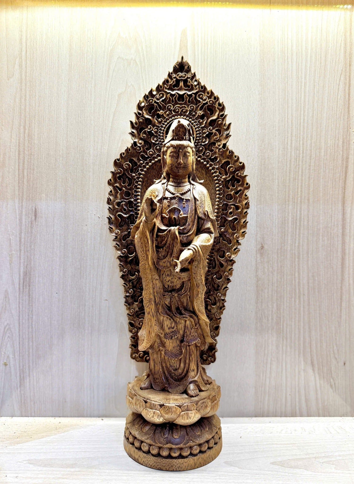  Tượng Mẹ Quan Âm trầm hương Quảng Nam BKWOCN-9285 