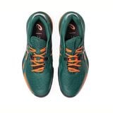  Giày Pickleball/Tennis Asics GEL-RESOLUTION X PADEL ‘Jewel Green/Energy Orange’ 1041A492-300 